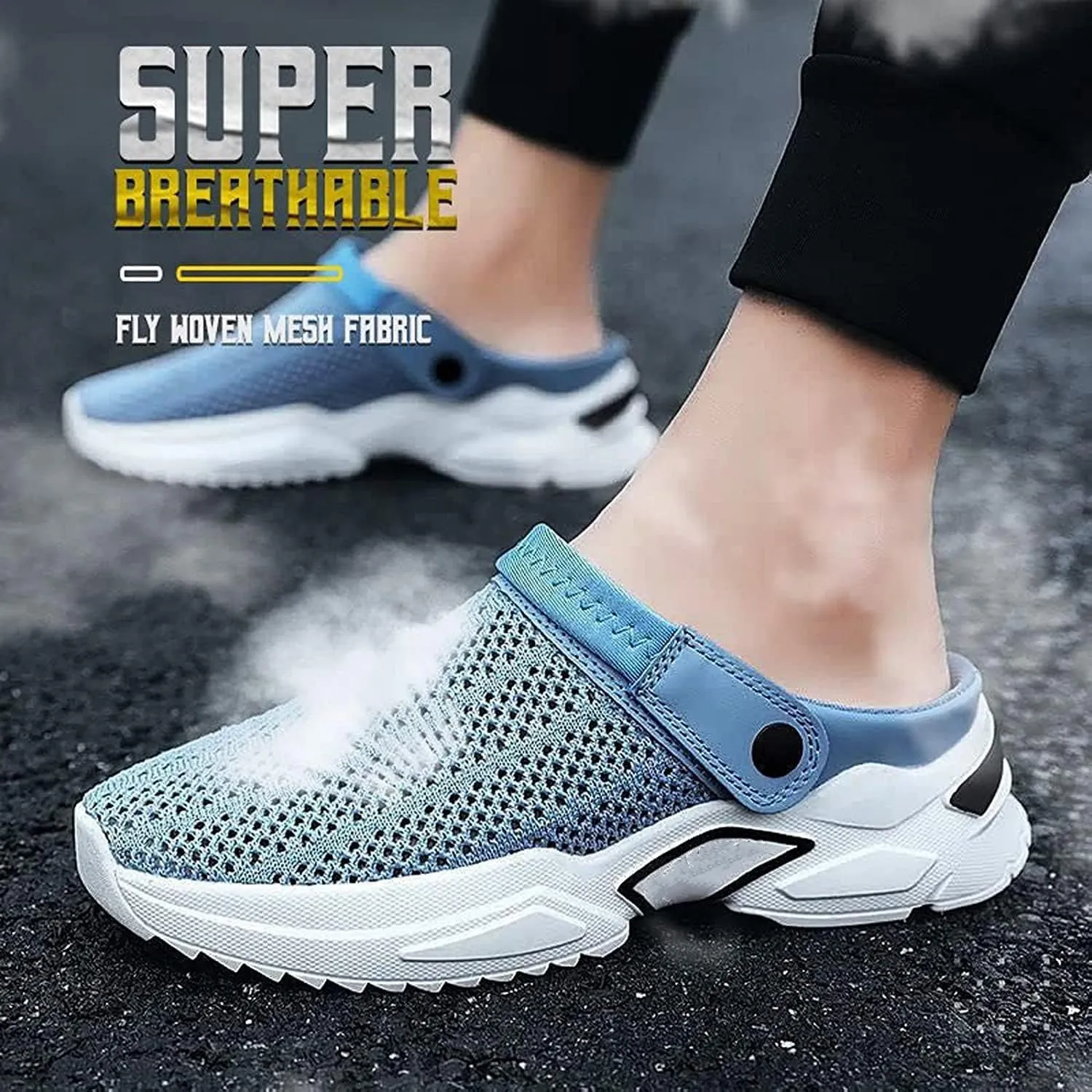 Men's Orthopedic Hollow-Out Summer Sandals Womens Mens Classic Clogs Mules Comfy Slip on Walking House Slippers Diabetic Home Garden Slides Shoes with Arch Support Recovery Sandals Plantar Fasciitis