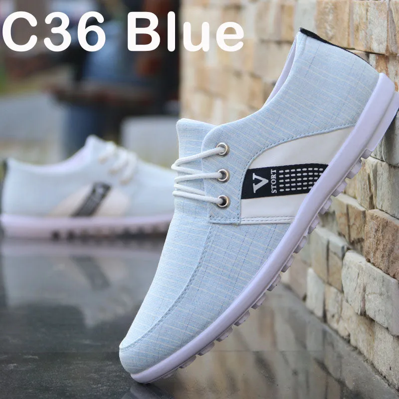 Men's Soft-Soled Canvas Shoes - Sports & Casual Loafers
