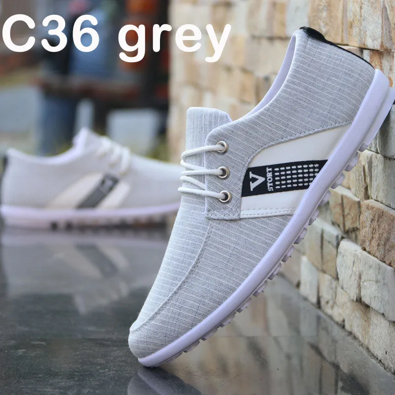 Men's Soft-Soled Canvas Shoes - Sports & Casual Loafers