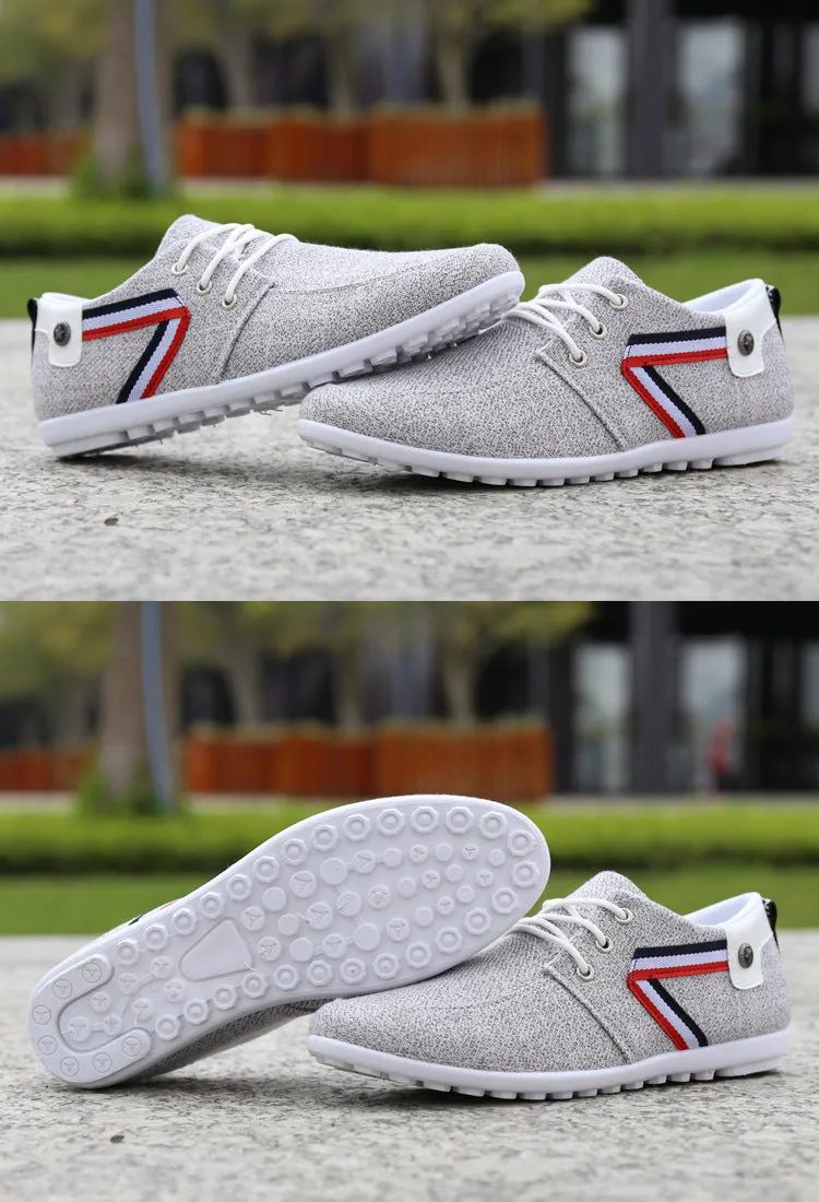 Men's Soft-Soled Canvas Shoes - Sports & Casual Loafers