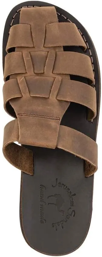 Michael Slide - Leather Pacific Slide Sandal - Mens Sandals