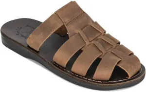 Michael Slide - Leather Pacific Slide Sandal - Mens Sandals