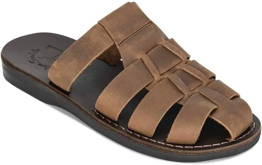 Michael Slide - Leather Pacific Slide Sandal - Mens Sandals