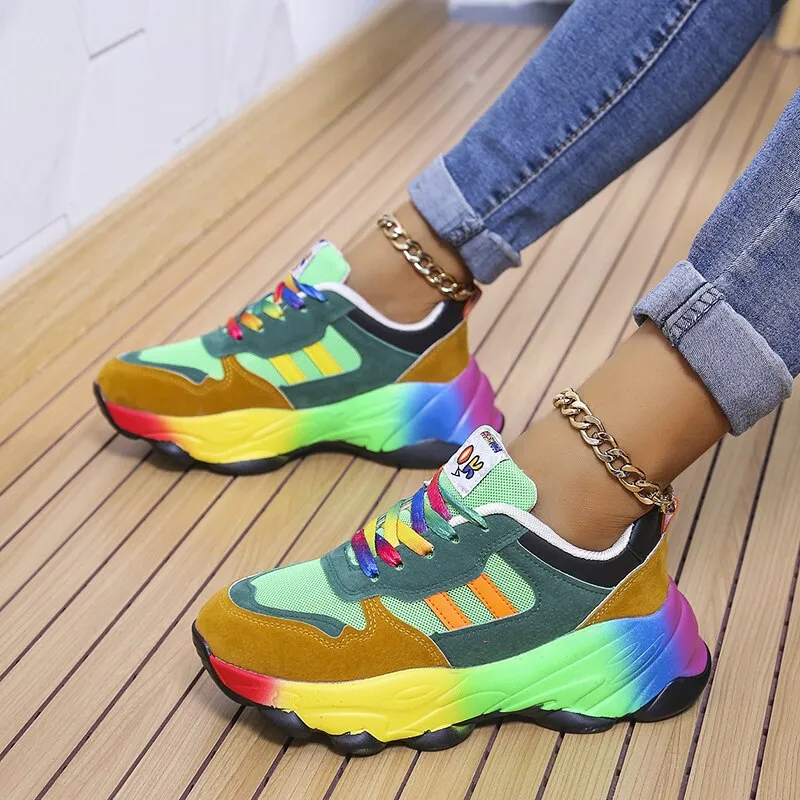 Monarch Wear - Ortopædiske farverige sneakers