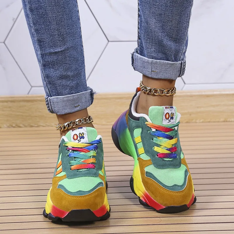 Monarch Wear - Ortopædiske farverige sneakers