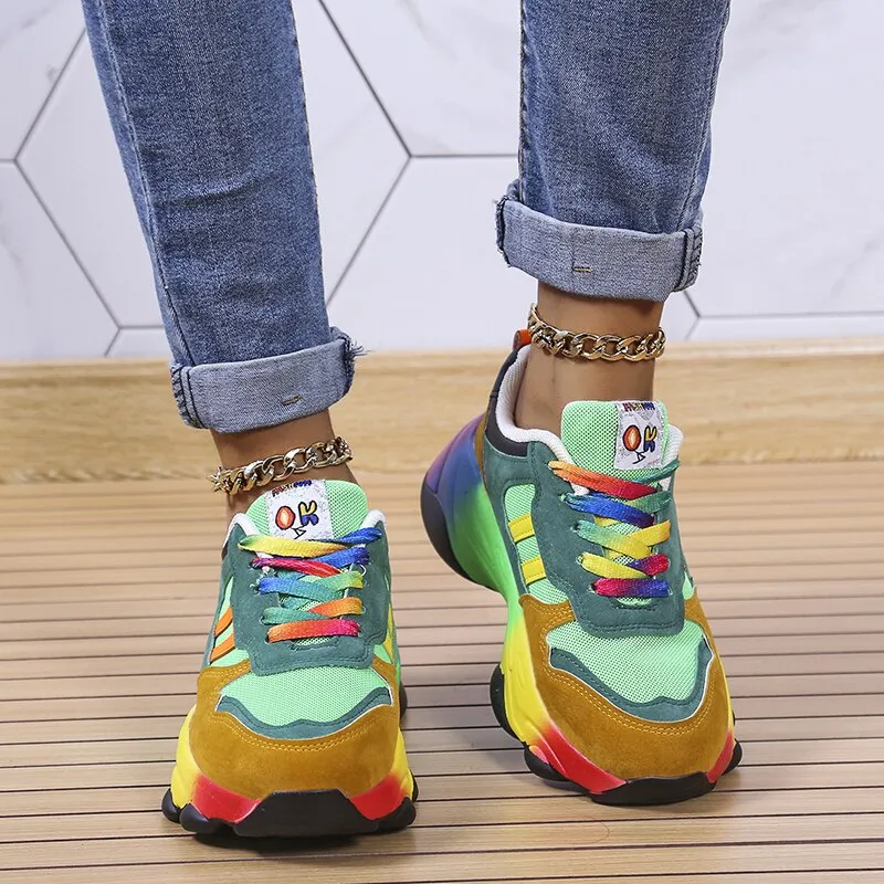 Monarch Wear - Ortopædiske farverige sneakers