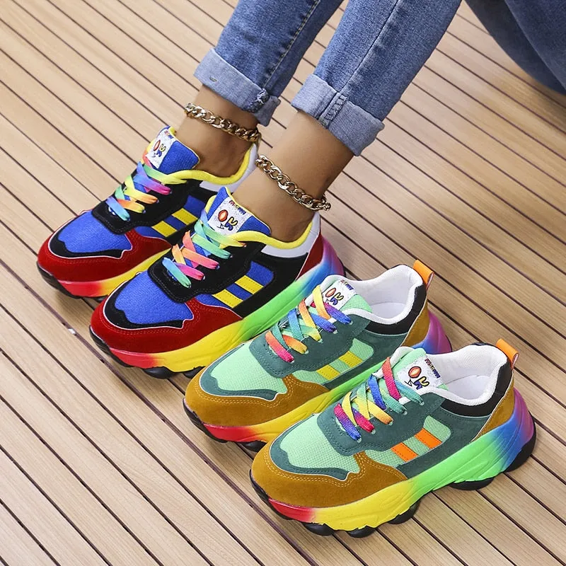 Monarch Wear - Ortopædiske farverige sneakers