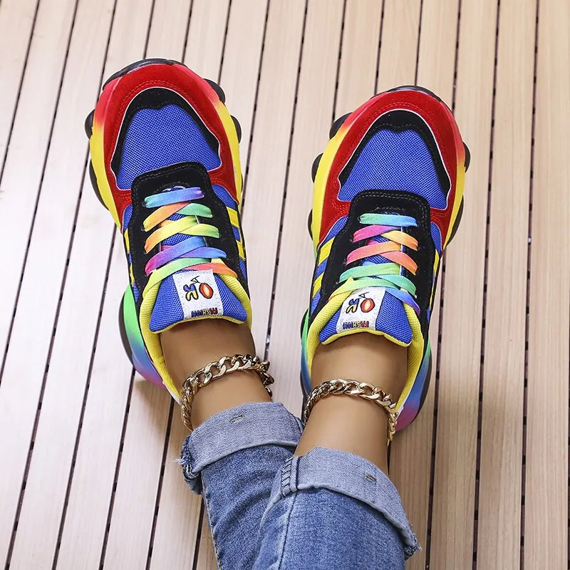 Monarch Wear - Ortopædiske farverige sneakers