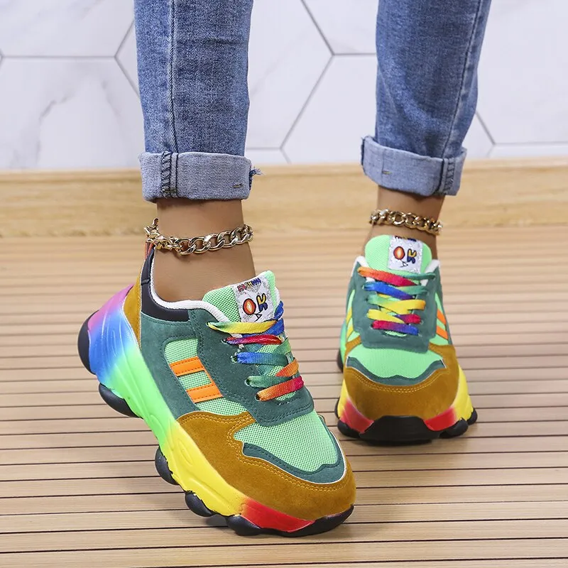 Monarch Wear - Ortopædiske farverige sneakers