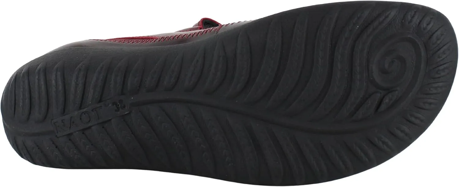 NAOT Footwear Women's Kirei Maryjane with Cork Footbed and Arch Comfort and Support - Lightweight and Perfect for Travel- Removable Footbed