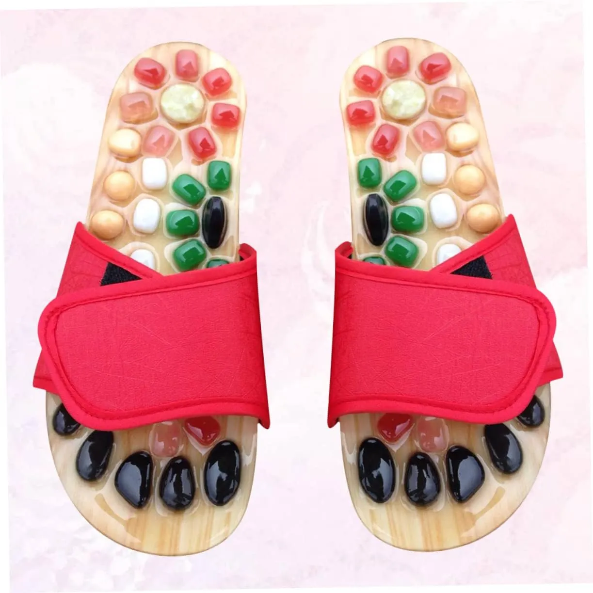 Natural Foot Health Massage Slippers Acupressure Sandals for Foot for Circulation