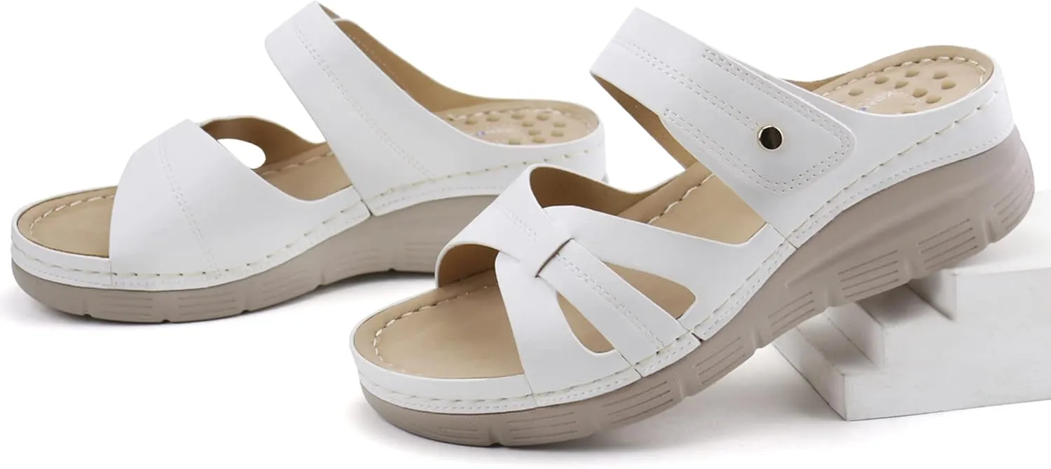 Ortho rest Women Orthotic Slides Comfortable Orthopedic Sandals Walking Sandals with Arch Support
