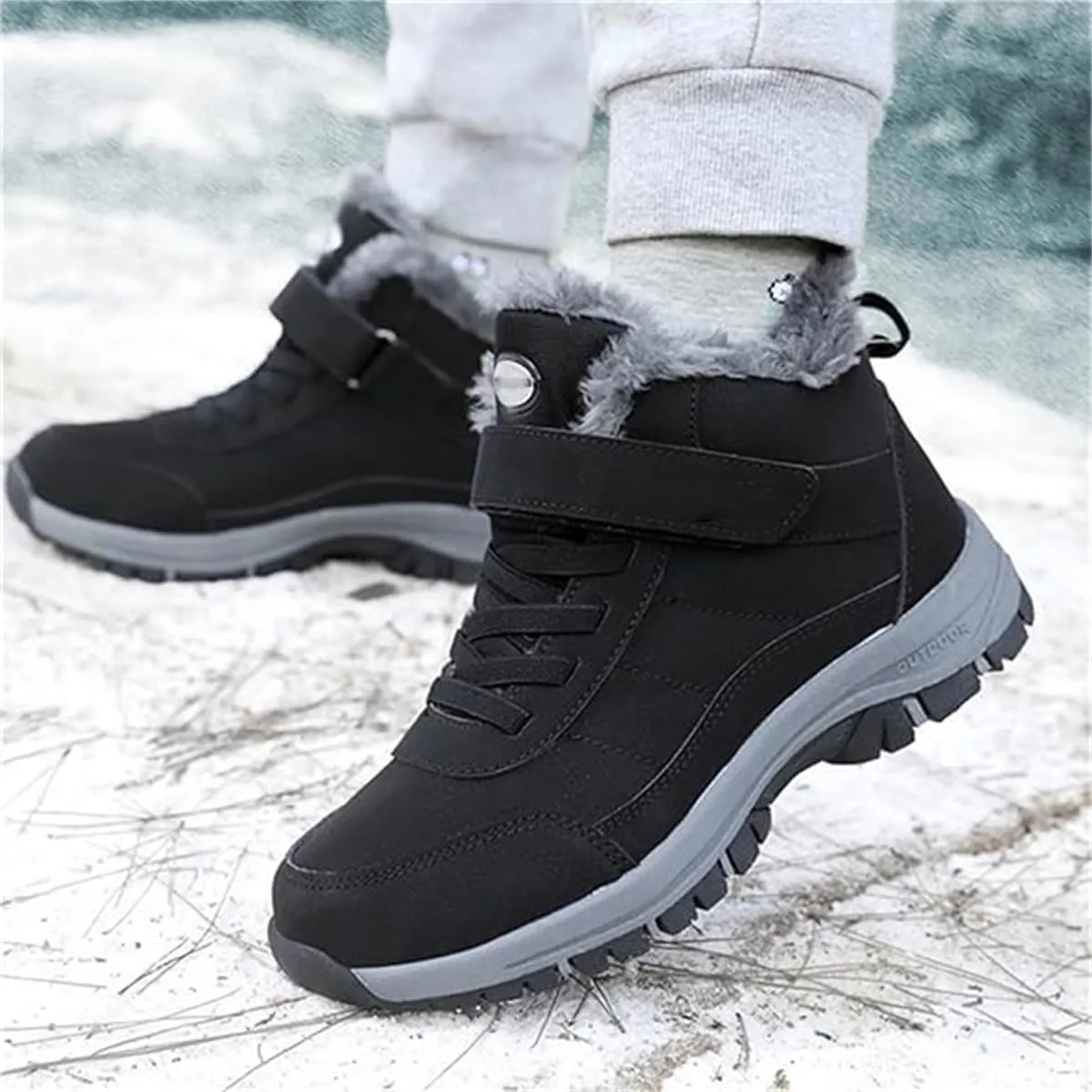 Orthoboots Pro - Ergonomic Winter Boots,Anti-Slip Cushioning Mountaineering Orthopedic Shoes,Waterproof Trekking Shoe