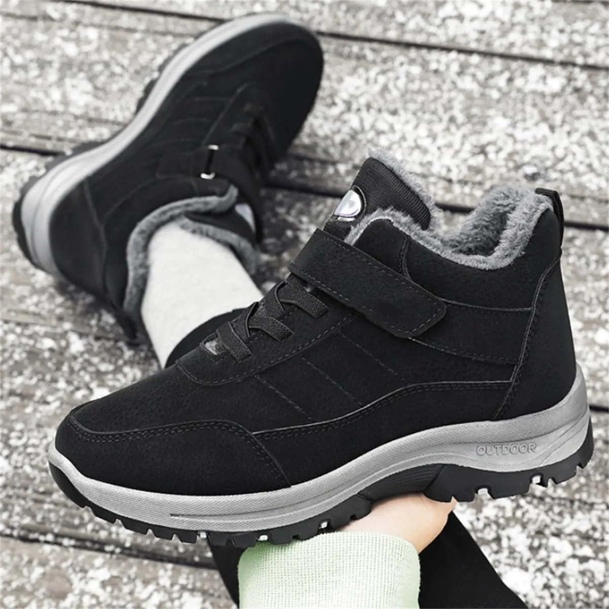 Orthoboots Pro - Ergonomic Winter Boots,Anti-Slip Cushioning Mountaineering Orthopedic Shoes,Waterproof Trekking Shoe