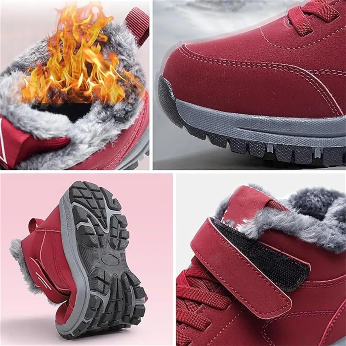Orthoboots Pro - Ergonomic Winter Boots,Anti-Slip Cushioning Mountaineering Orthopedic Shoes,Waterproof Trekking Shoe