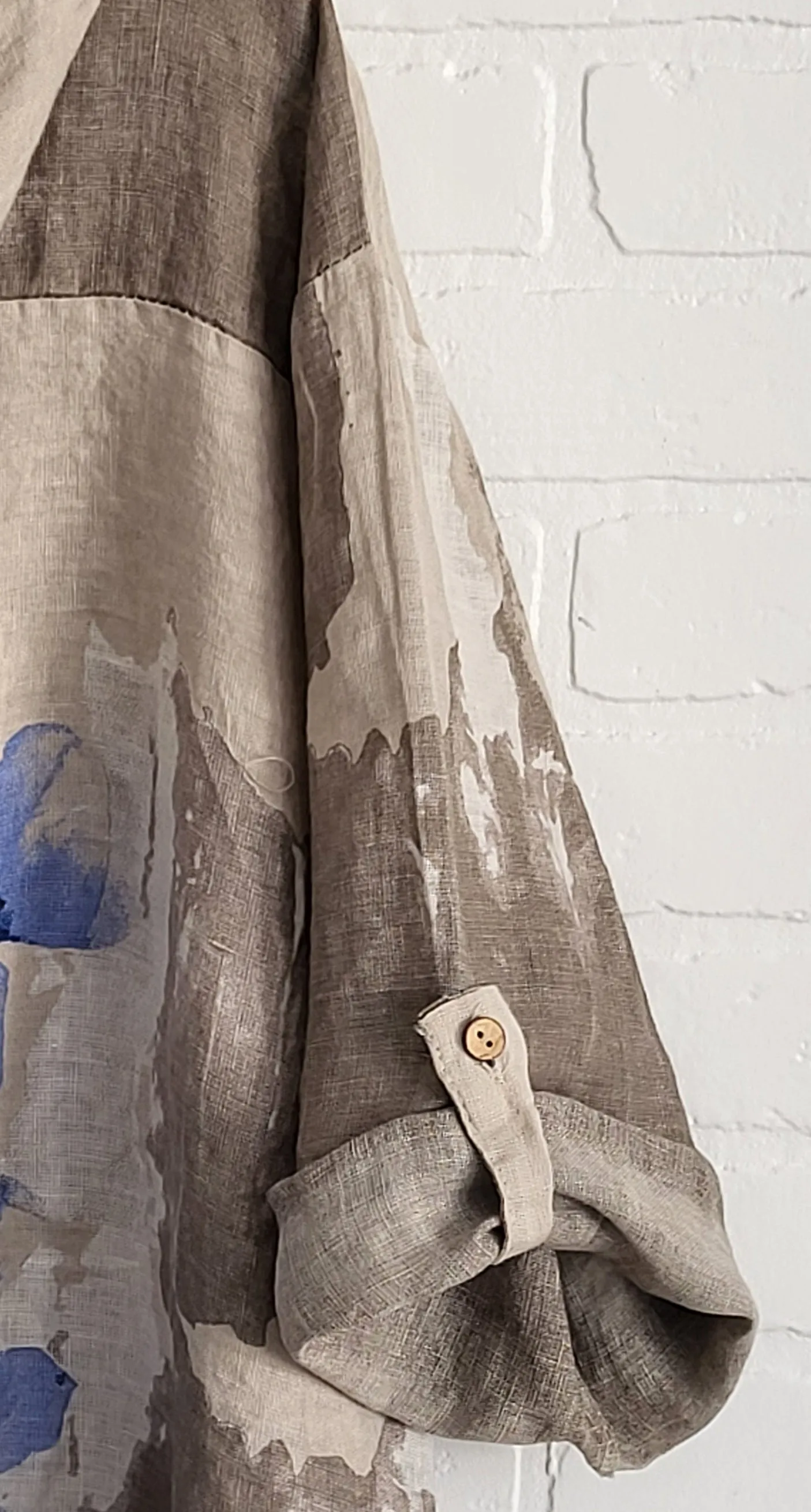 Painted Meadow Linen Zip Hoodie Set