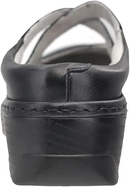 PAMIR Women's Mary Jane Clogs and Mules Leather Shoes with Arch Support
