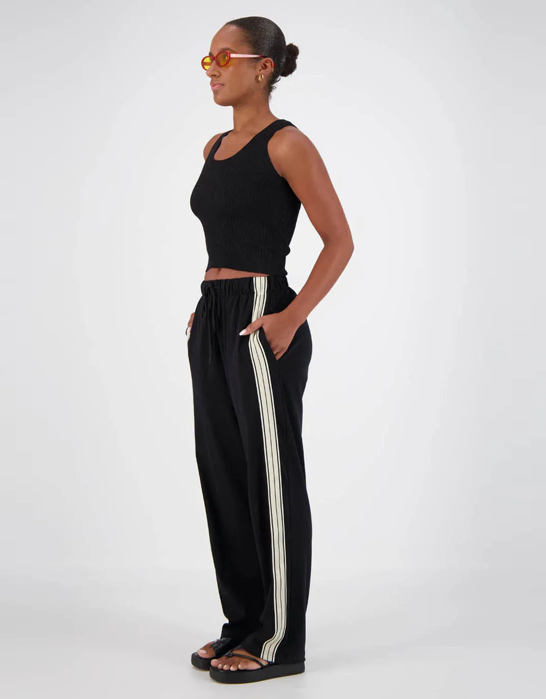 Panarea Track Pants - Black