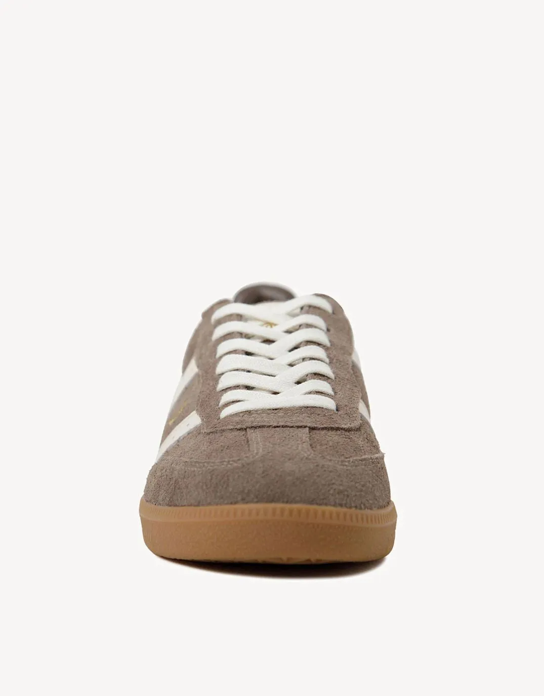 Parallel Suede Sneakers - Walnut Brown/Ivory