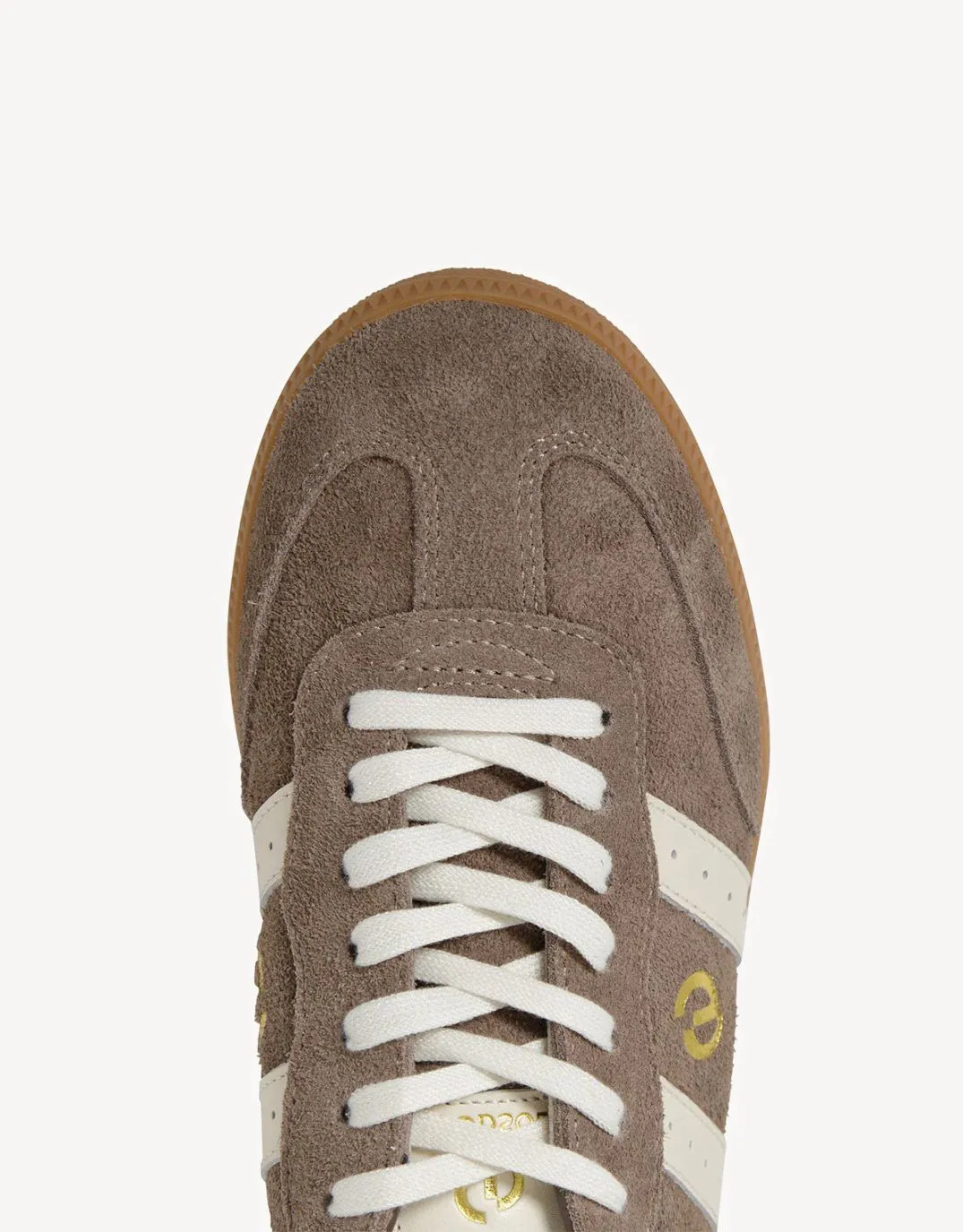 Parallel Suede Sneakers - Walnut Brown/Ivory