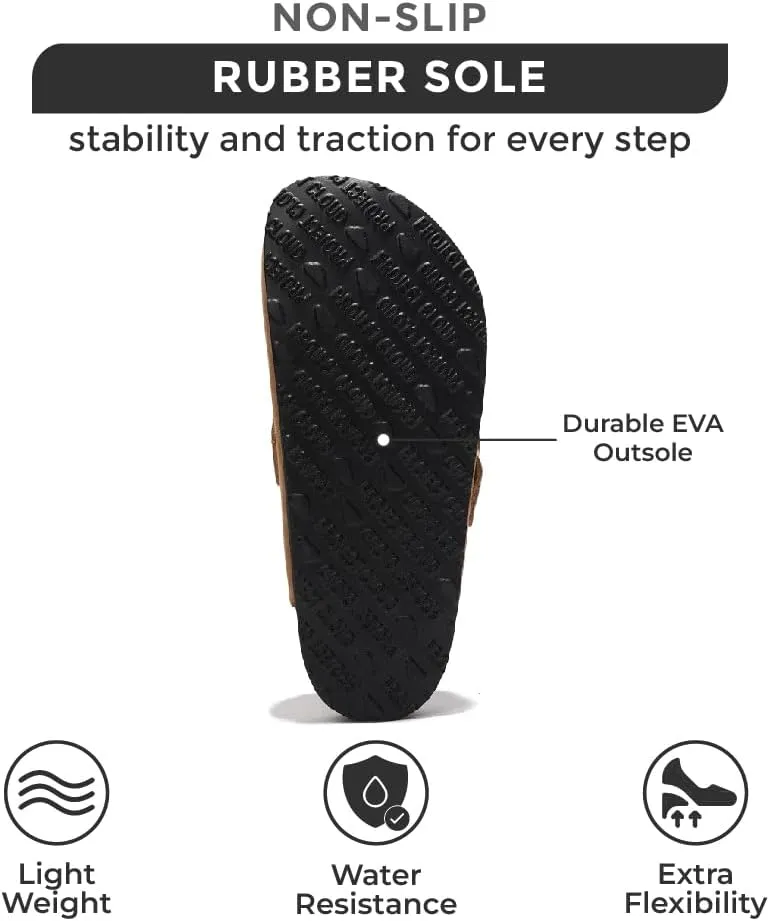 Project Cloud Genuine Leather Clogs for Women Shoes - Memory Foam Insole, Non-Slip & Natural Cork Footbed Womens Clogs and Mules 2025 (Manchester)