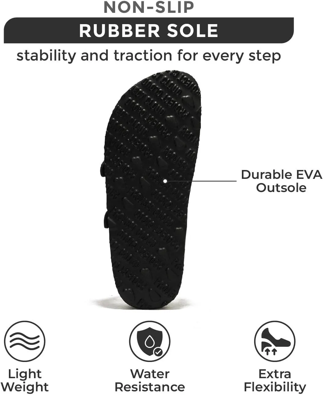 Project Cloud Genuine Leather Womens Sandals - Comfortable Cork Footbed Slides with Memory Foam Beach Essential Summer Sandals For Women 2025 (Lian)
