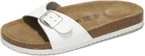 Project Cloud Genuine Leather Womens Sandals - Memory Foam Beach Essentials Womens Slippers - Perfect Summer Sandals for Women 2025 (Bahama)