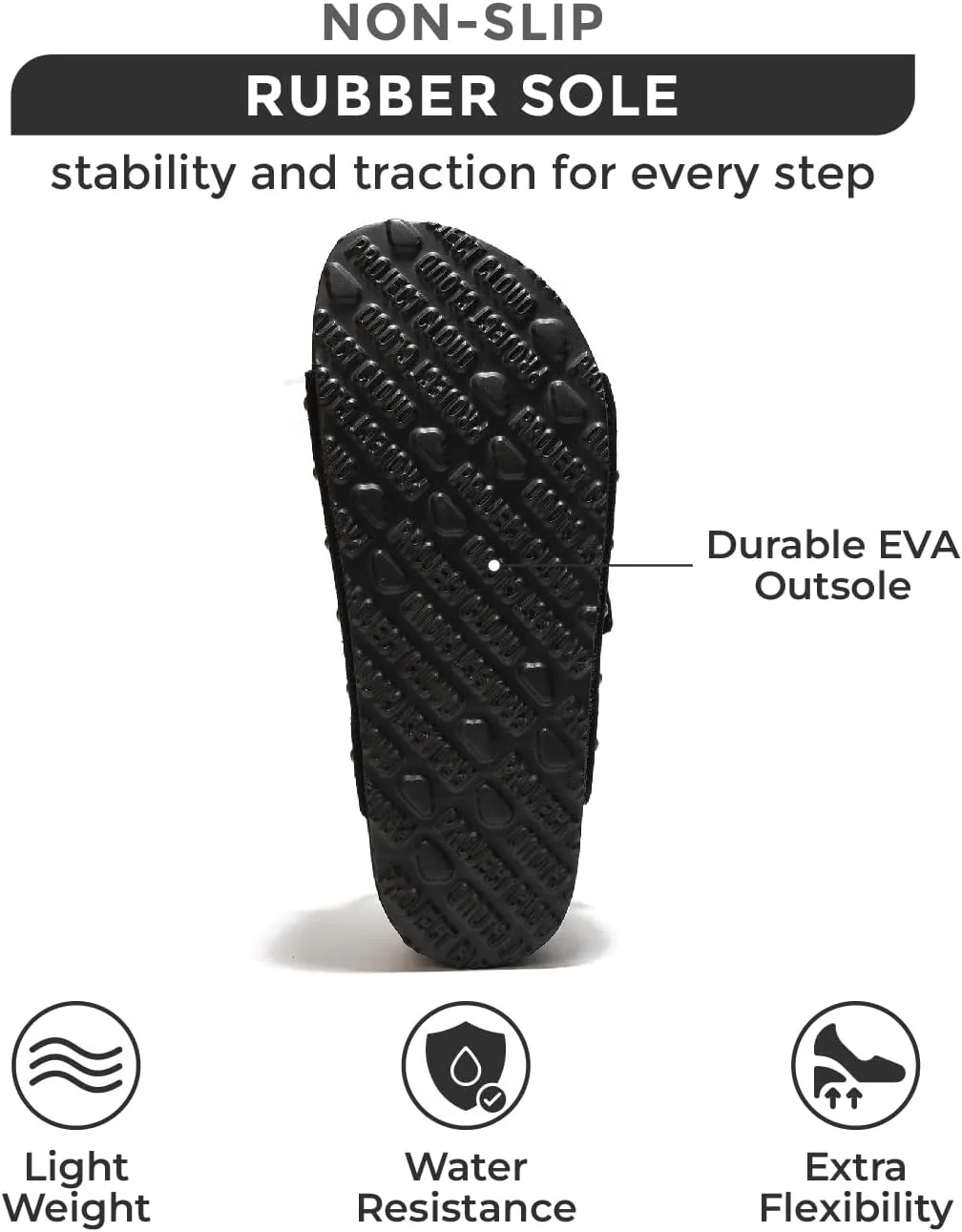 Project Cloud Platform Sandals Women Footwear - Genuine Leather and Durable EVA Sole for Non-Slip and Comfortable Platform - Fashion Summer Sandals for Women 2025 (Oliy)