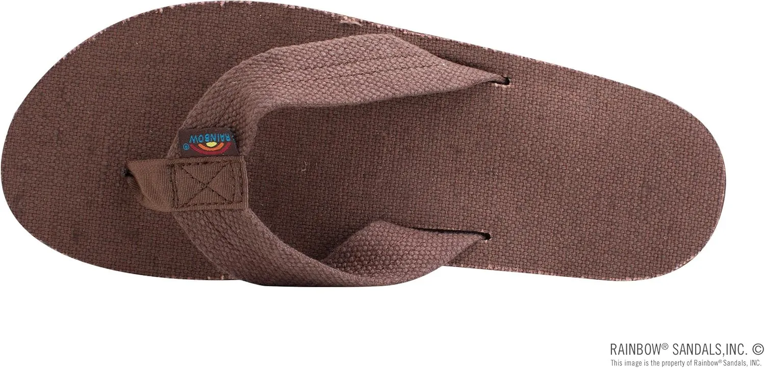 Rainbow Sandals Men's Double Layer Arch Hemp