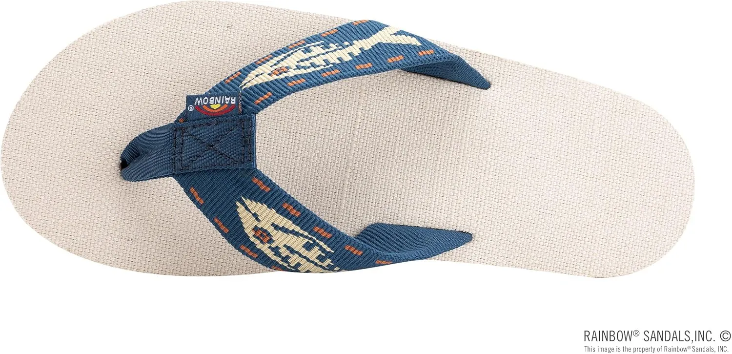 Rainbow Sandals Men's Hemp Single Layer Fish Strap with Arch
