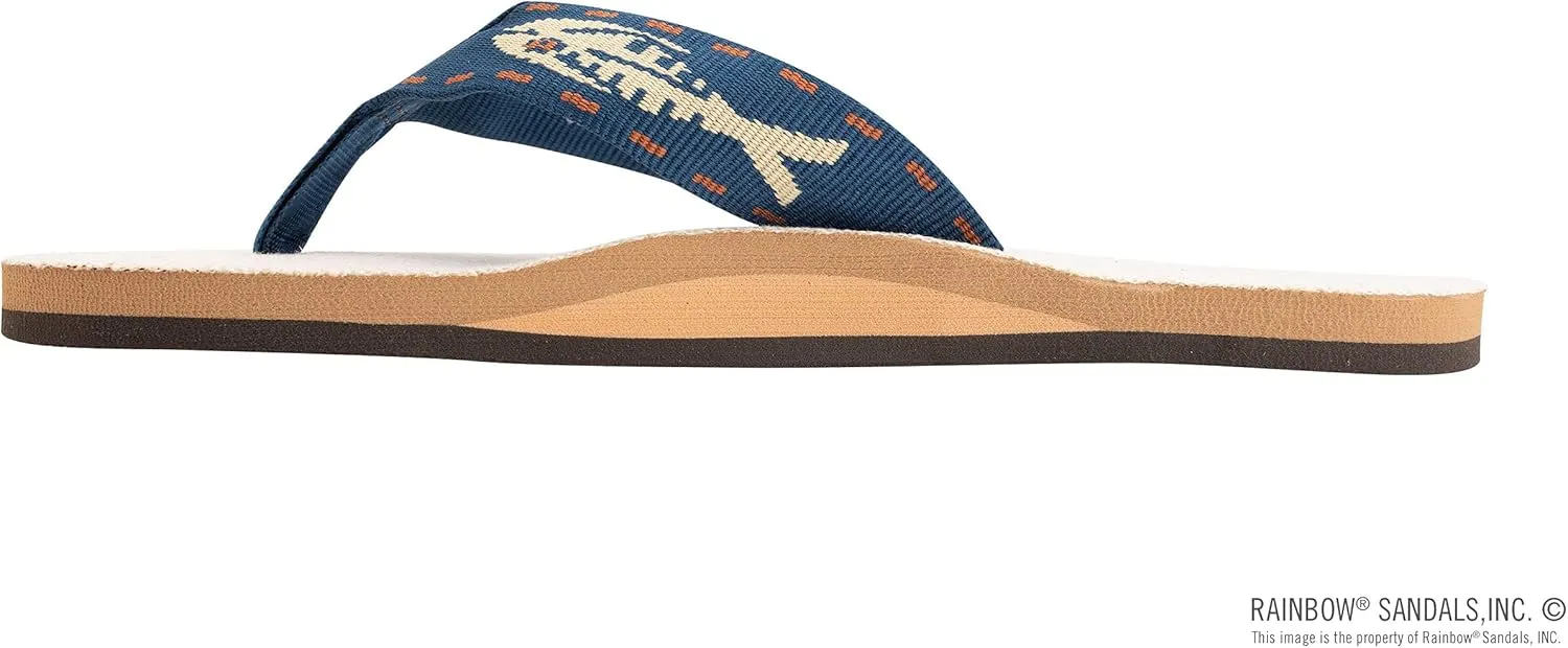 Rainbow Sandals Men's Hemp Single Layer Fish Strap with Arch