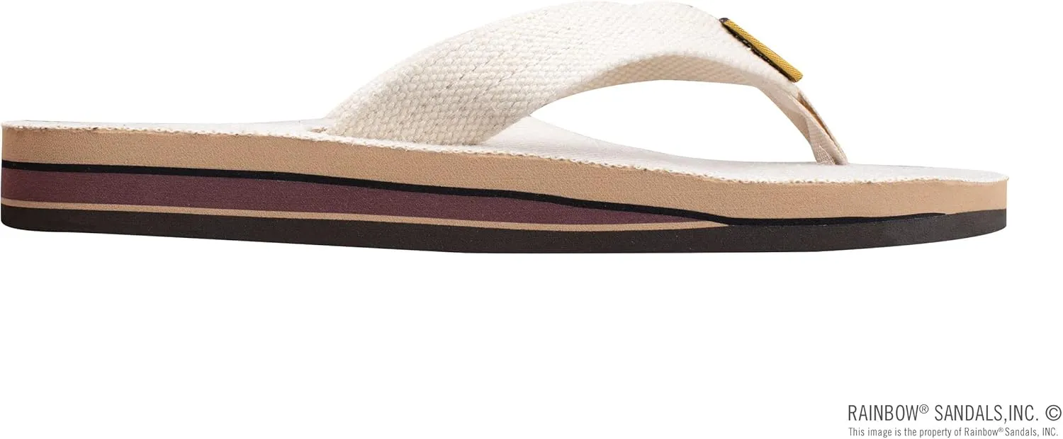 Rainbow Sandals Women's Double Layer Arch Hemp w/Wide Strap