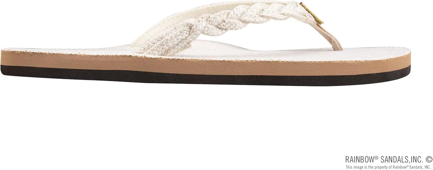 Rainbow Sandals Women's Single Layer Hemp Flirty Braidy