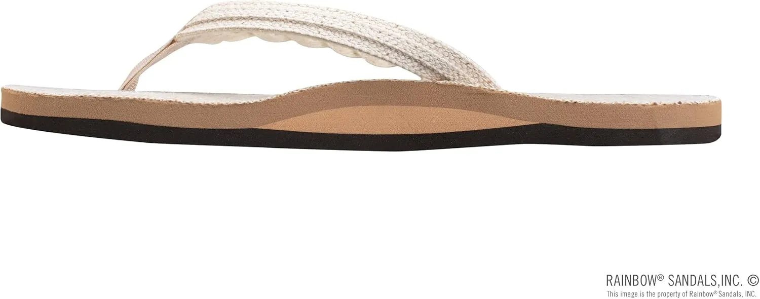 Rainbow Sandals Women's Single Layer Hemp Flirty Braidy