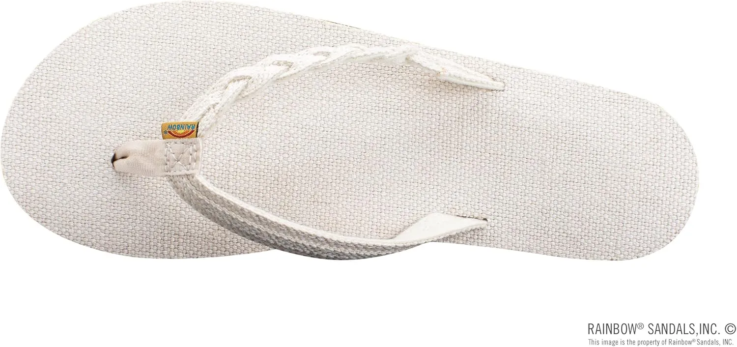 Rainbow Sandals Women's Single Layer Hemp Flirty Braidy
