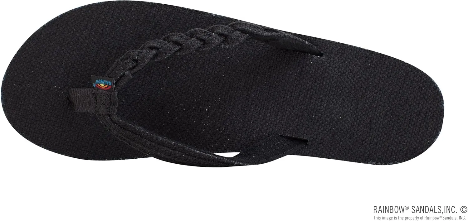 Rainbow Sandals Women's Single Layer Hemp Flirty Braidy