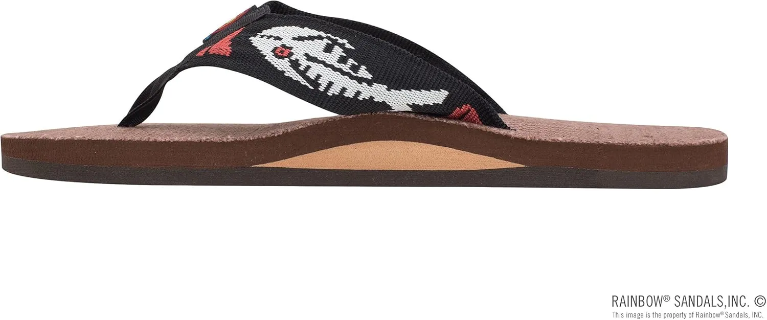 Rainbow Sandals Women's Single Layer Hemp w/Fish Strap
