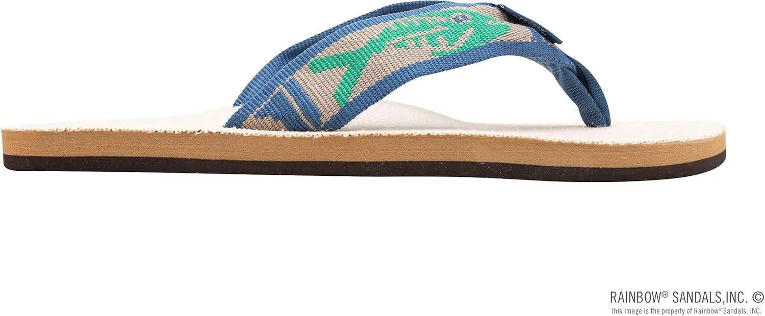 Rainbow Sandals Women's Single Layer Hemp w/Fish Strap