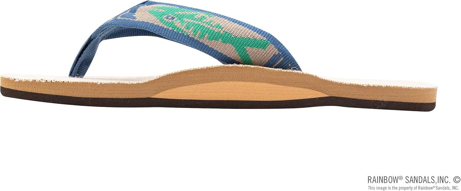 Rainbow Sandals Women's Single Layer Hemp w/Fish Strap