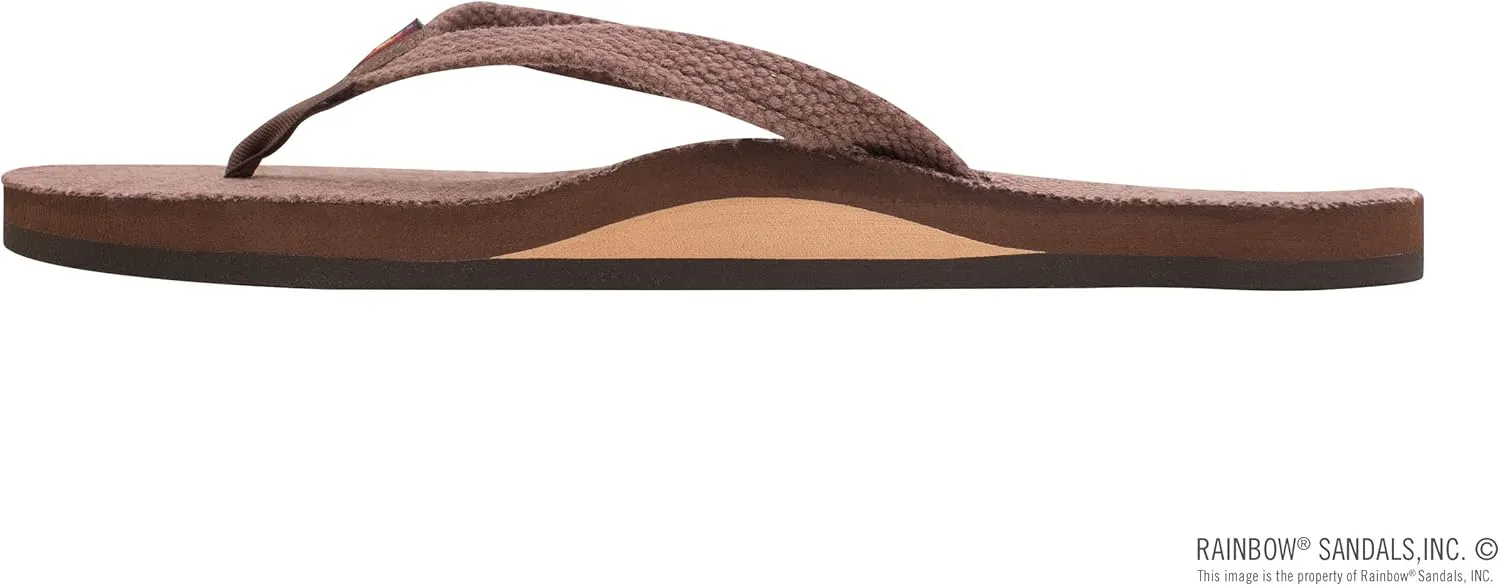 Rainbow Sandals Women's Single Layer Hemp w/Narrow Strap