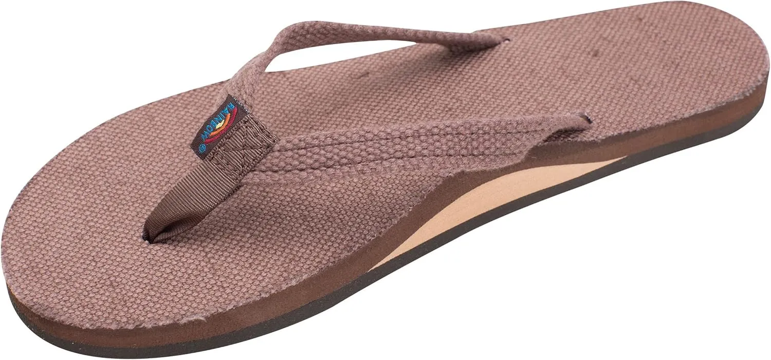 Rainbow Sandals Women's Single Layer Hemp w/Narrow Strap