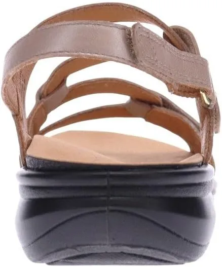 Revere Emerald 3 Women’s Sandals - Premium Soft Leather, Adjustable Straps & Contoured Footbed - Orthotic Arch Support for Stylish Comfort & All-Day Wear