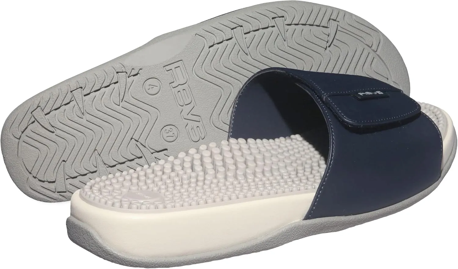 Revs - Arklet - Women’s Reflexology Massage & Acupressure Sandals. Adjustable Strap. A Natural Therapeutic Way to Stimulate Circulation, Improve Health & Wellbeing, Relieve Pain. Shock Absorbing. Arch Support.