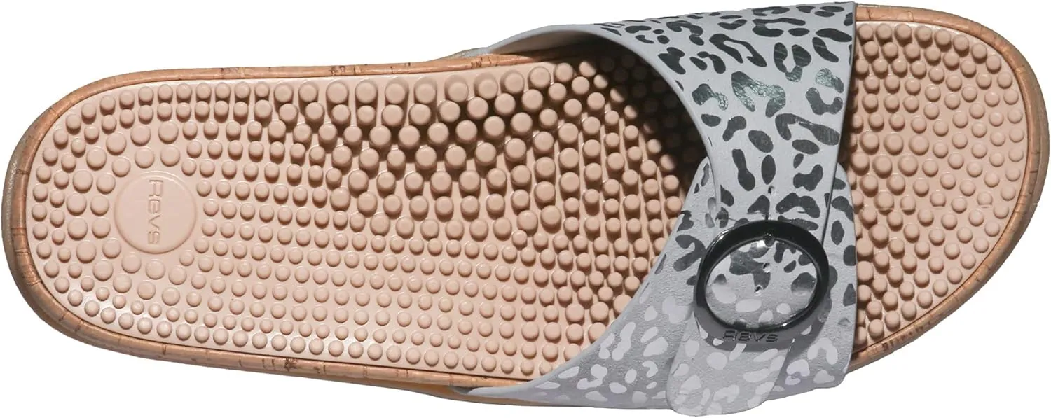 Revs - Katrine - Women’s Single Strap Reflexology Massage Sandals