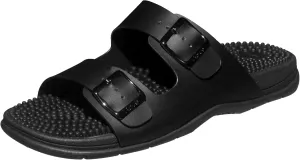 Revs - Lochy - Men’s Double Strap Reflexology Massage Sandals