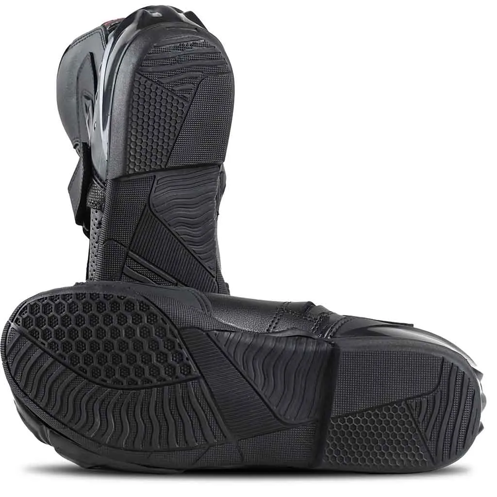 RIDERACT® Men’s Motorcycle Boots Black Road Active