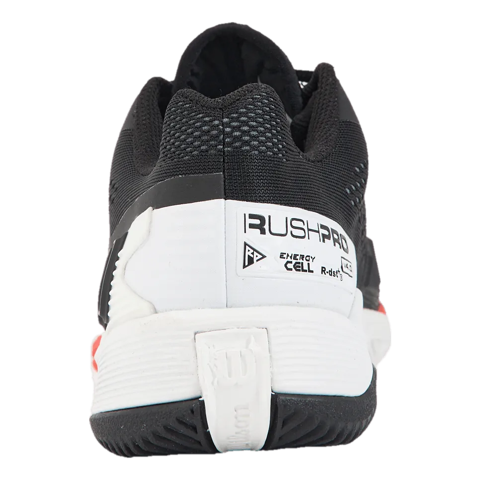 Rush Pro 4.0 Black/white/poppy Red