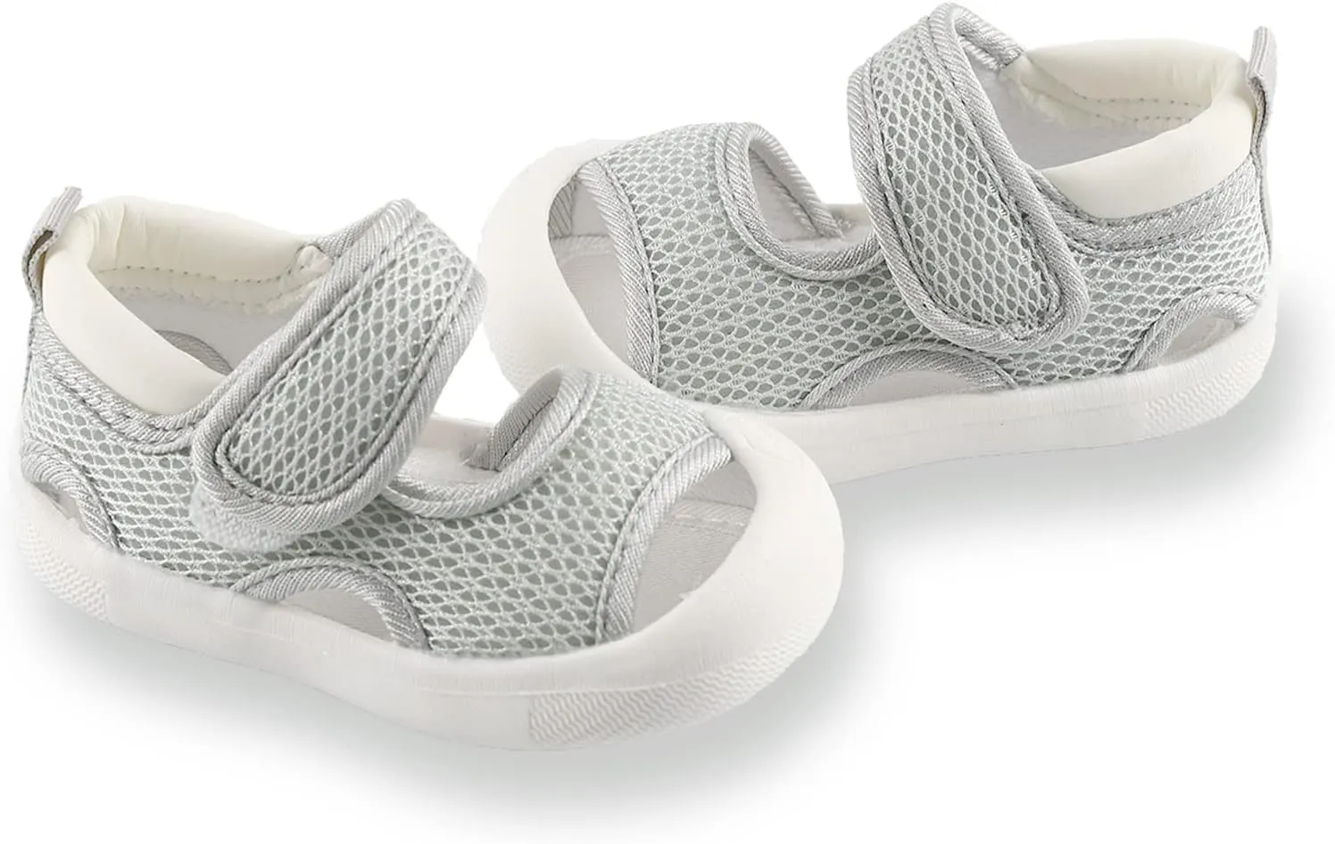RVROVIC Boys Girls Athletic Sports Sandals Open-Toe Breathable Rubber Sole Beach Water Shoes for Toddler
