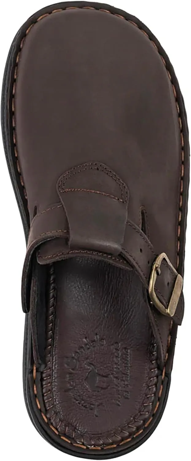Sawyer - Leather Clog-Toe Sandal - Womens Sandals