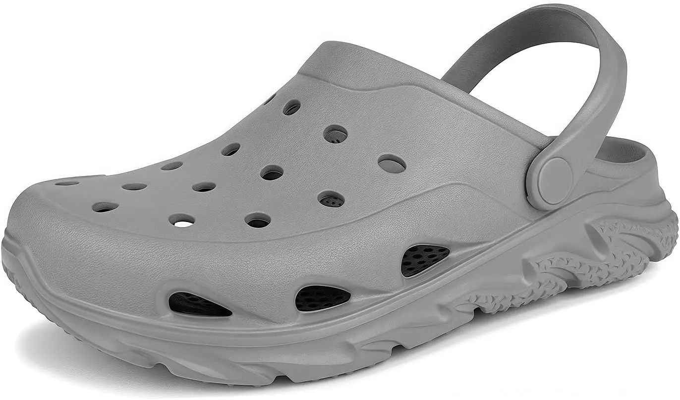 Scecocrs Womens Mens Arch Support Clogs Garden Shoes Adult Slip On Outdoor Spoort Sandals Summer Water Beach Shoes Casual Slippers Lightweight Breathable Non Slip